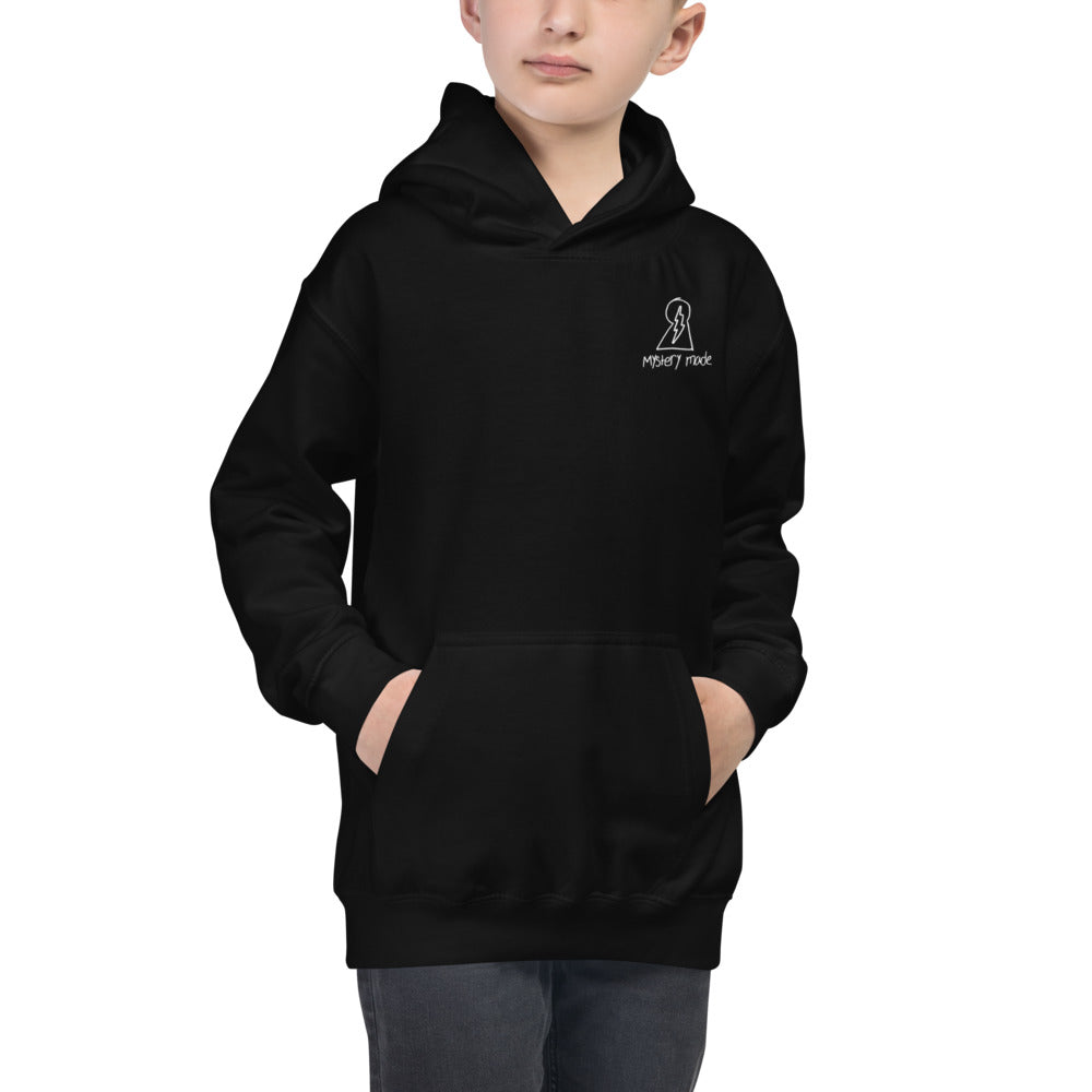 Scribble Kids Hoodie Black