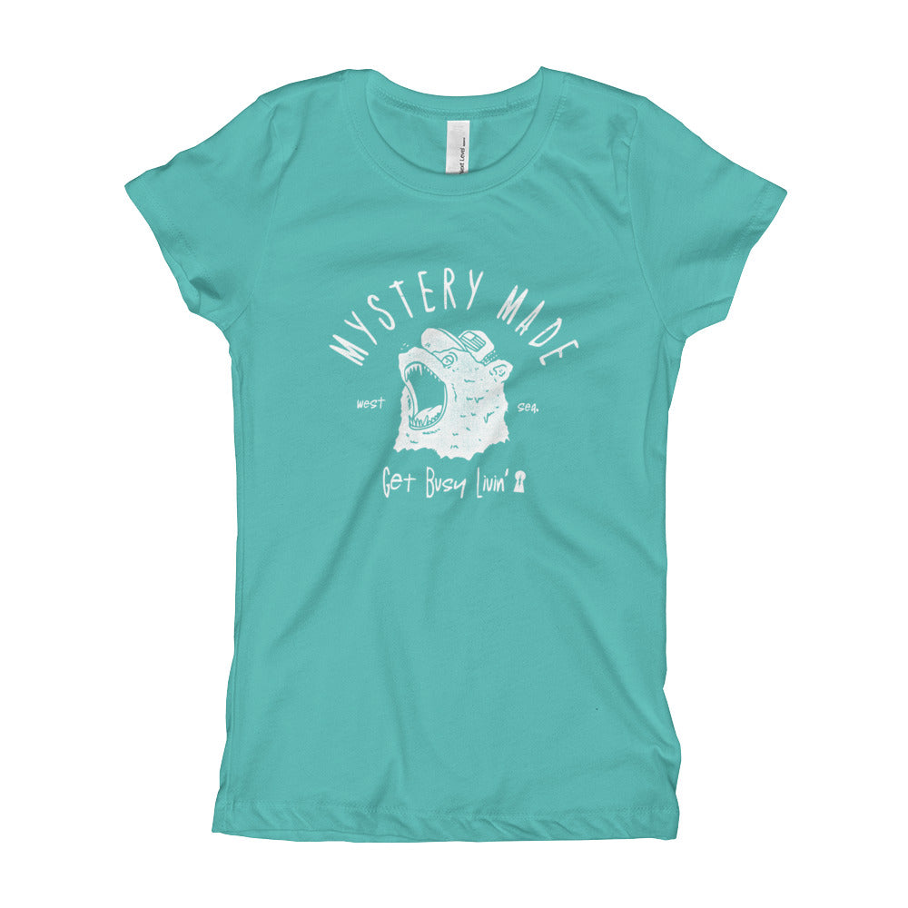 Youth Angry Bear Girl's T-Shirt
